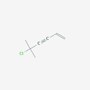 5-Chloro-5-methylhex-1-en-3-yne