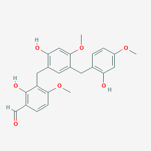 molecular formula C24H24O7 B15496872 Sepiumol C 