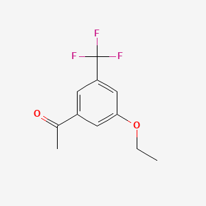 1-(3-Ethoxy-5-(trifluoromethyl)phenyl)ethanone