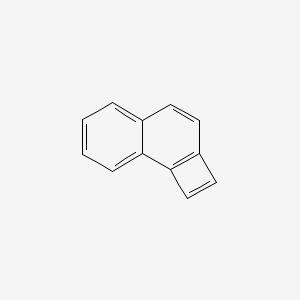 molecular formula C12H8 B15496931 Cyclobuta[a]naphthalene CAS No. 249-99-0