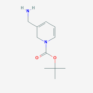 tert-butyl 3-(aminomethyl)-2H-pyridine-1-carboxylate