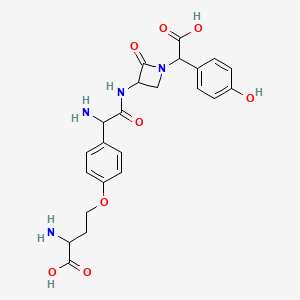 molecular formula C23H26N4O8 B15497253 Nocardicin C CAS No. 59511-12-5