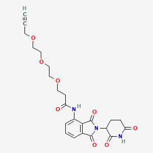 Pomalidomide-CO-PEG3-propargyl