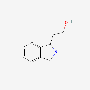 2-(2-Methylisoindolin-1-yl)ethan-1-ol