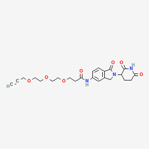 Lenalidomide-5'-CO-PEG3-propargyl