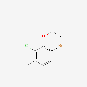 1-Bromo-3-chloro-2-isopropoxy-4-methylbenzene