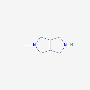 2-Methyl-1,2,3,4,5,6-hexahydropyrrolo[3,4-c]pyrrole