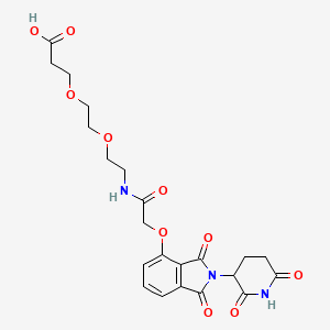 Thalidomide-O-acetamido-PEG2-C2-acid