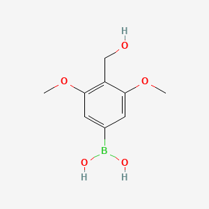 (4-(Hydroxymethyl)-3,5-dimethoxyphenyl)boronic acid