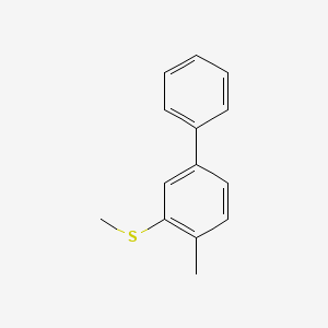 Methyl(4-methyl-[1,1'-biphenyl]-3-yl)sulfane