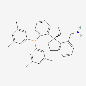 (1S)-7'-[Bis(3,5-dimethylphenyl)phosphino]-2,2',3,3'-tetrahydro-1,1'-spirobi[1H-indene]-7-methanamine