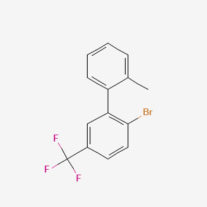 2-Bromo-2'-methyl-5-(trifluoromethyl)-1,1'-biphenyl