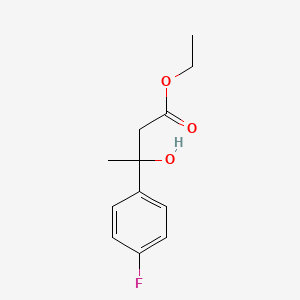 Ethyl 3-(4-fluorophenyl)-3-hydroxybutanoate