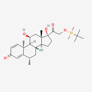 21-O-tert-Butyldimethylsilyl Methyl Prednisolone