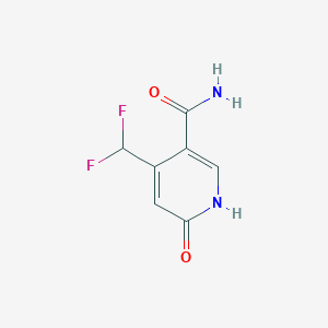 4-(Difluoromethyl)-2-hydroxypyridine-5-carboxamide