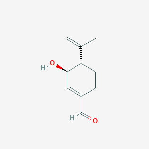 molecular formula C10H14O2 B15498098 3-Hydroxyperillaldehyde 