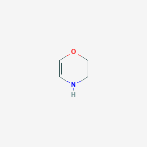 molecular formula C4H5NO B15498496 4H-1,4-Oxazine CAS No. 290-47-1