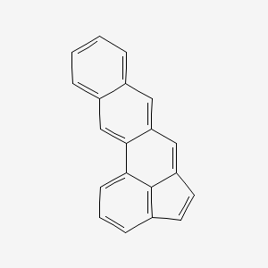 molecular formula C20H12 B15498682 Benz[k]acephenanthrylene CAS No. 212-41-9