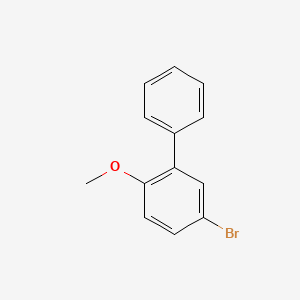 molecular formula C13H11BrO B15498875 2-Phenyl-4-bromoanisole 