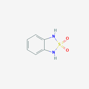 molecular formula C6H6N2O2S B154989 1H,3H-2,1,3-苯并噻二唑 2,2-二氧化物 CAS No. 1615-06-1