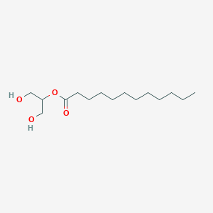 B154990 Dodecanoic acid, 2-hydroxy-1-(hydroxymethyl)ethyl ester CAS No. 1678-45-1