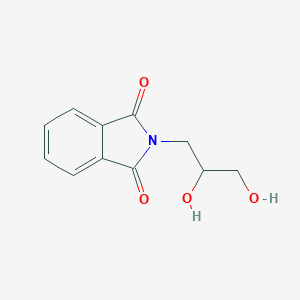 molecular formula C11H11NO4 B154992 2-(2,3-Dihydroxypropyl)isoindole-1,3-dione CAS No. 62457-35-6