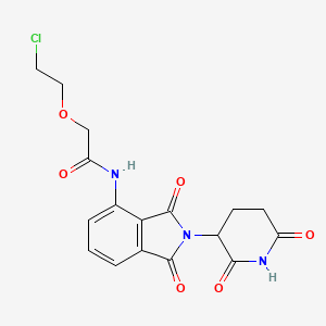 Pomalidomide-acetamido-O-C2-Cl