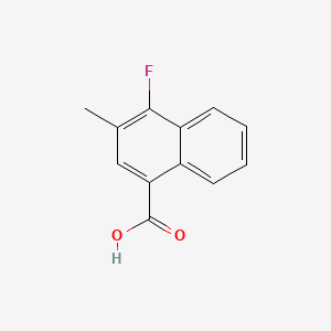 4-Fluoro-3-methyl-1-naphthoic acid