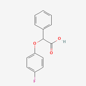 2-(4-Fluorophenoxy)-2-phenylacetic acid