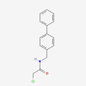 N-([1,1'-Biphenyl]-4-ylmethyl)-2-chloroacetamide