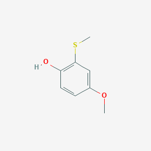 4-Methoxy-2-(methylthio)phenol