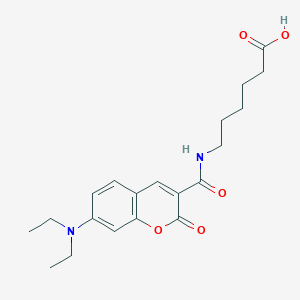 molecular formula C20H26N2O5 B15499791 viF 419-carboxylic acid 