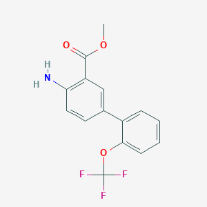 Methyl 4-amino-2'-(trifluoromethoxy)-[1,1'-biphenyl]-3-carboxylate