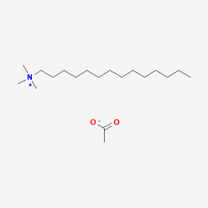 Tetradecyltrimethylammonium acetate