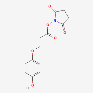 2,5-Dioxopyrrolidin-1-yl 3-(4-hydroxyphenoxy)propanoate