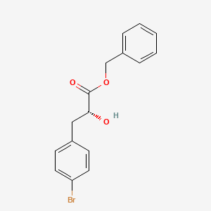 (R)-Benzyl 3-(4-bromophenyl)-2-hydroxypropanoate