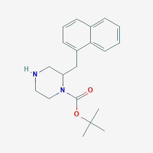 (S)-tert-Butyl 2-(naphthalen-1-ylmethyl)piperazine-1-carboxylate