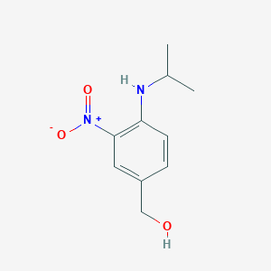 (4-(Isopropylamino)-3-nitrophenyl)methanol