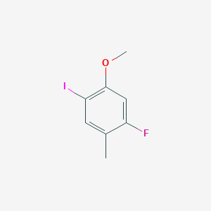 1-Fluoro-4-iodo-5-methoxy-2-methylbenzene