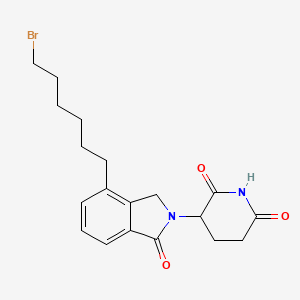 Phthalimidinoglutarimide-C6-Br