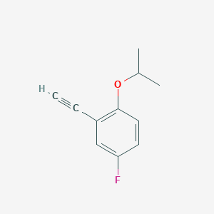 2-Ethynyl-4-fluoro-1-isopropoxybenzene