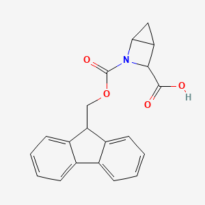 2-(9H-fluoren-9-ylmethoxycarbonyl)-2-azabicyclo[2.1.0]pentane-3-carboxylic acid