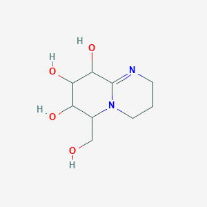 6-(hydroxymethyl)-3,4,6,7,8,9-hexahydro-2H-pyrido[1,2-a]pyrimidine-7,8,9-triol