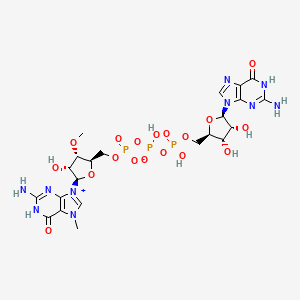 molecular formula C22H31N10O18P3 B15500857 ARCA Cap Analog 