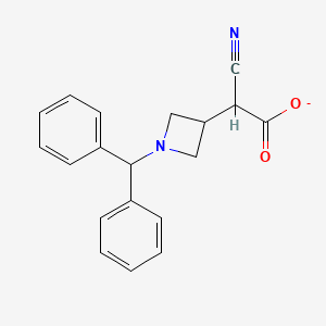 1-(Diphenylmethyl)azetidin-3-yl 2-cyanoacetate