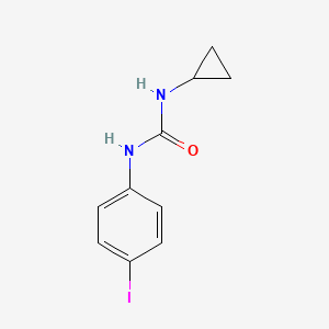 molecular formula C10H11IN2O B15500896 1-Cyclopropyl-3-(4-iodophenyl)urea 