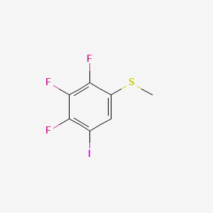 Methyl(2,3,4-trifluoro-5-iodophenyl)sulfane