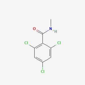 molecular formula C8H6Cl3NO B15500995 2,4,6-trichloro-N-methylbenzamide 