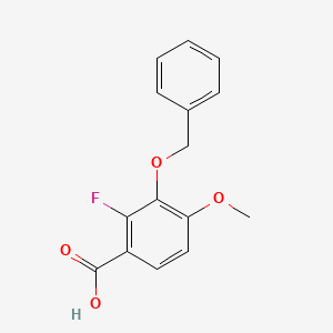 3-(Benzyloxy)-2-fluoro-4-methoxybenzoic acid