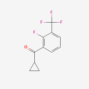 Cyclopropyl(2-fluoro-3-(trifluoromethyl)phenyl)methanone